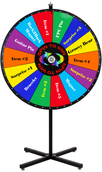 Flower Power Prize Wheel